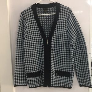 Grace Dane Lewis Black Cardigan